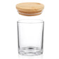 Aroparc 10 fl.oz Candle Jars with Bamboo Lids - Clear
