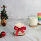 Aroparc 10 fl.oz Candle Jars with Bamboo Lids - Clear